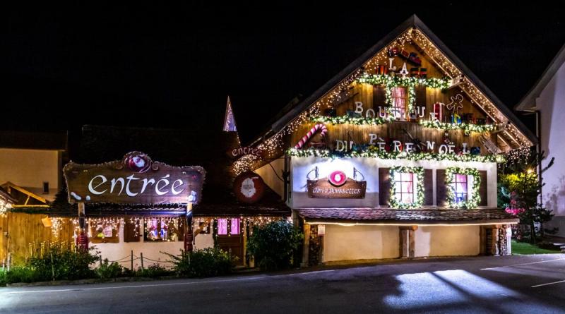 Village du pere noel haute savoie 2025
